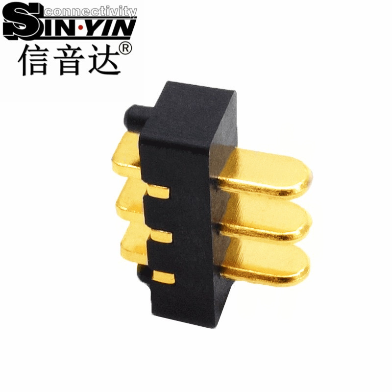 电子厂家大电流3.0间距电池连接器公座插件每P15A端子镀金2-12